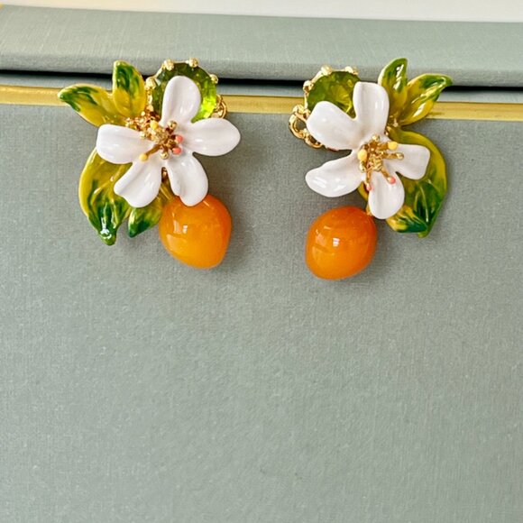 Jardin de Provence earrings - Picture 2 of 6